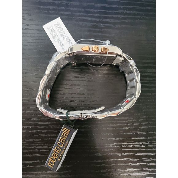 🔥NEW IN BOX Roberto Cavalli R7253900015 Tomahawk Men's Chronograph Watch - Picture 7 of 8